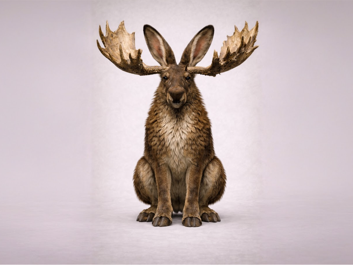 Jackanope (Lepus Alces Imperialis)
