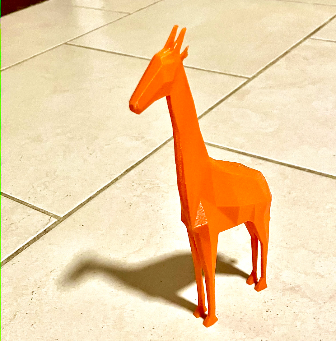 Low-Poly Giraffe