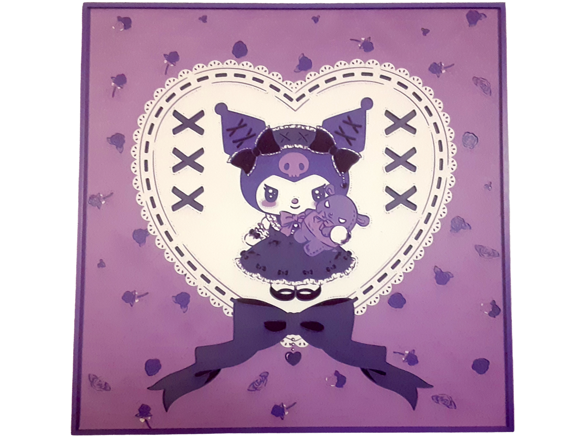 Kuromi Fashion Hueforge Gothic Lolita Bows Kawaii