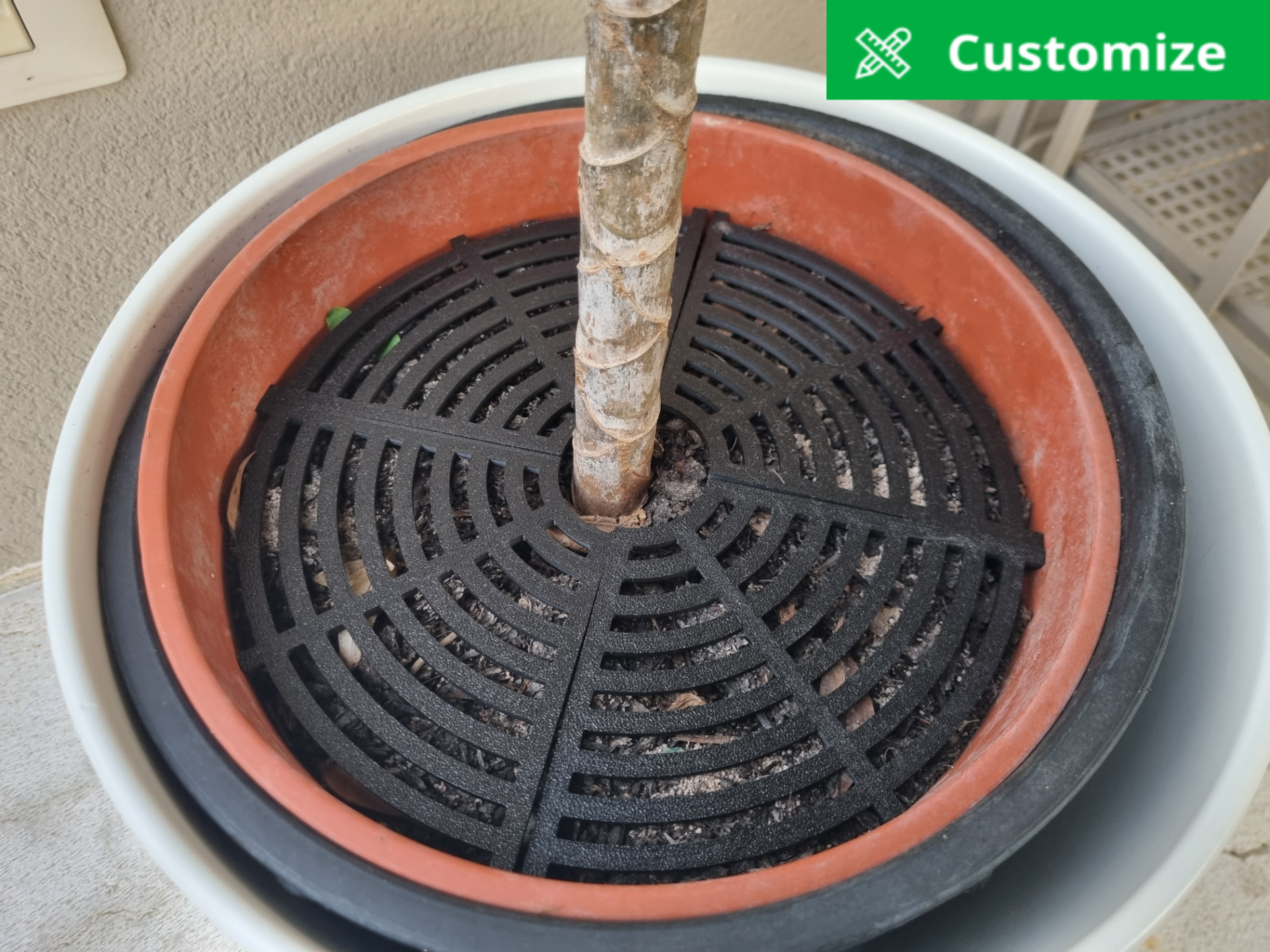 Pot Soil Protector – Keep Your Cat Out of the Dirt
