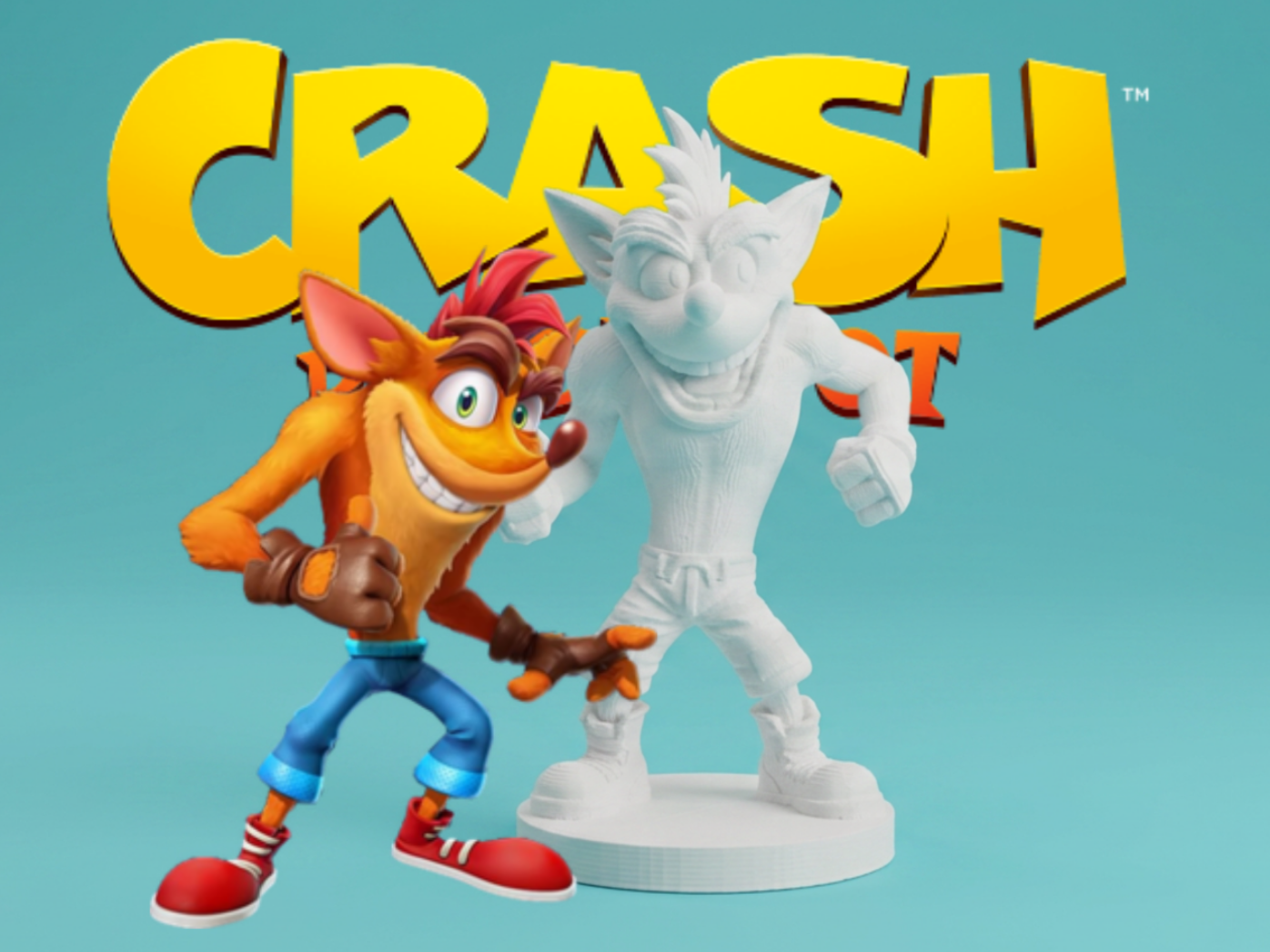 Crash Bandicoot – Iconic Character Figurine