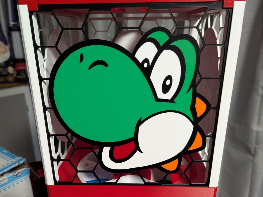 GachaPop V2 Yoshi Theme Cage and Handle