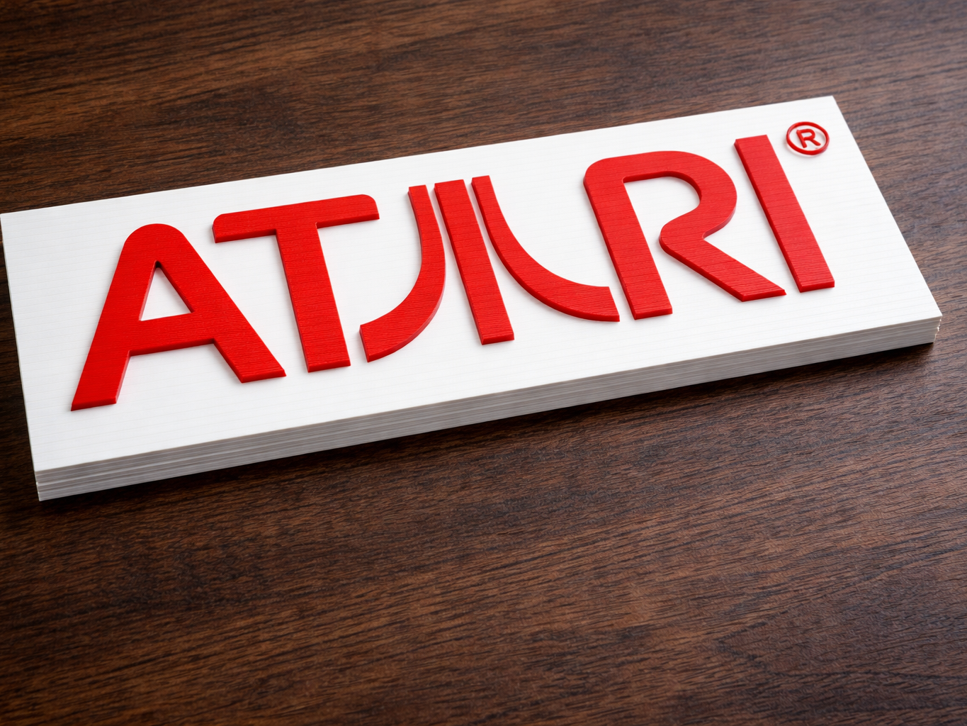 ATARI Schrif Logo 2 Farben