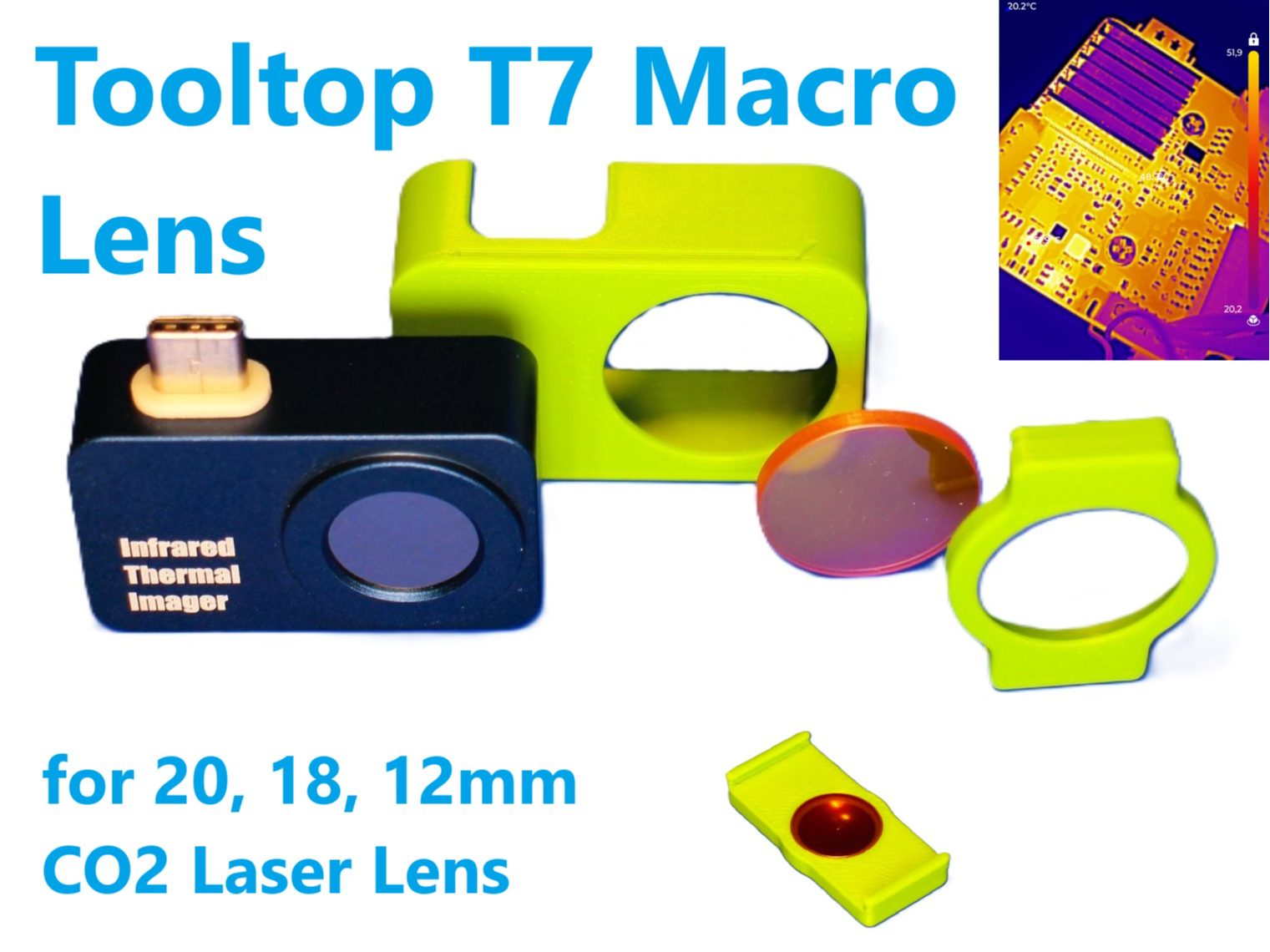 Tooltop T7 Macro Lens (switchable)
