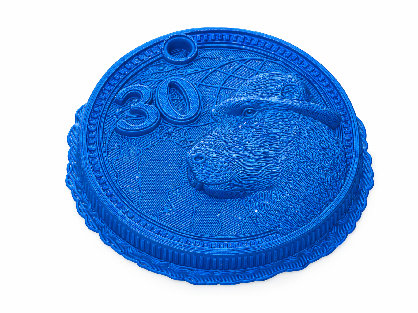 Moneda capibara delgada 6cm