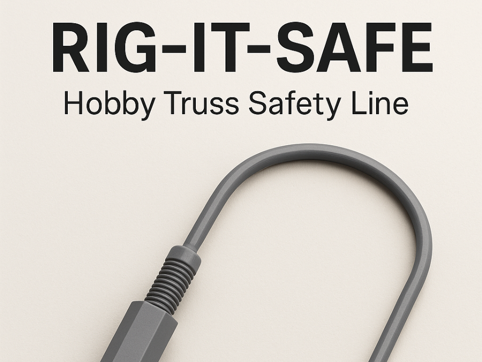 Hobby Truss Safety Line  –  Carabiner Loop
