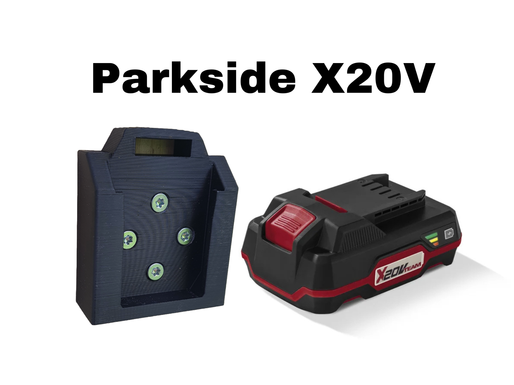 Parkside X20V Akkuhalter Wandhalterung