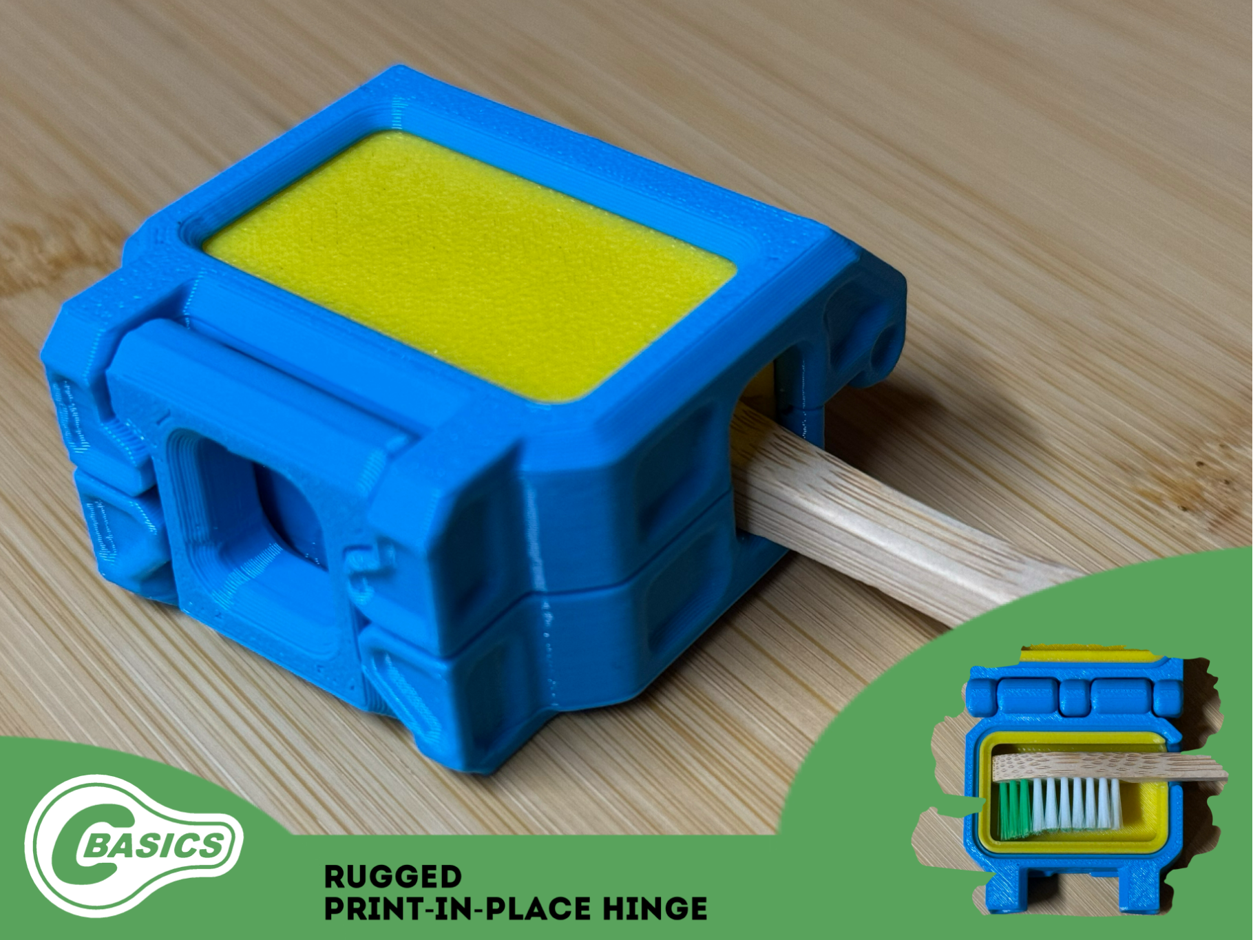 Rugged Toothbrush Travel Case