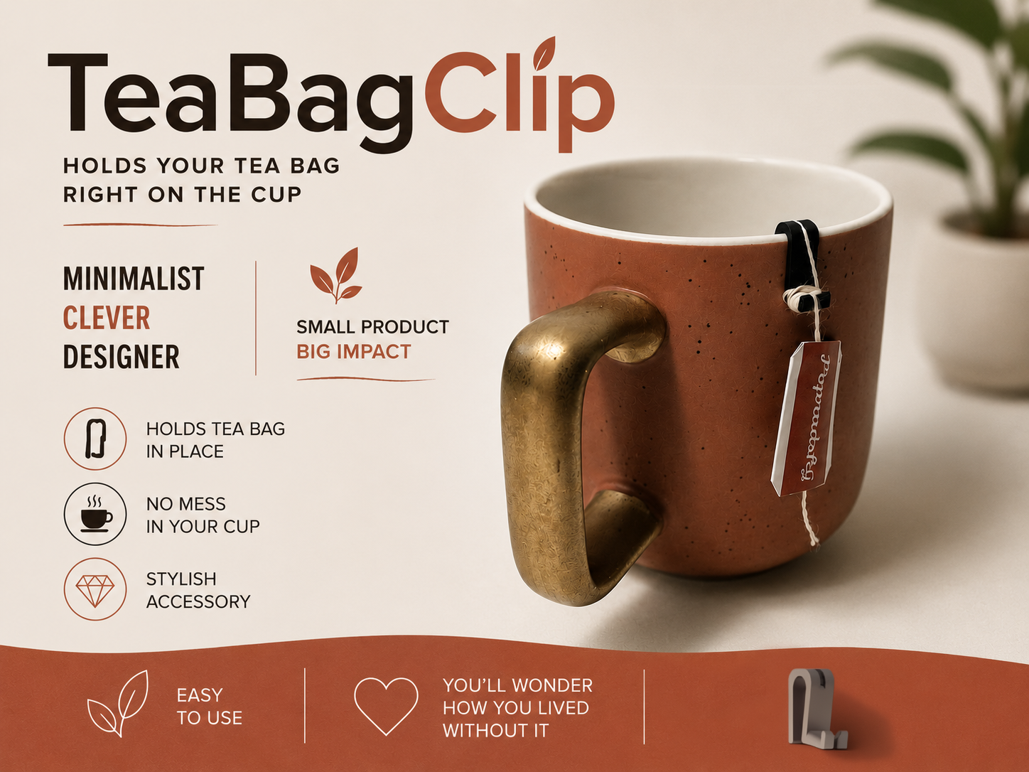 TeaBagClip