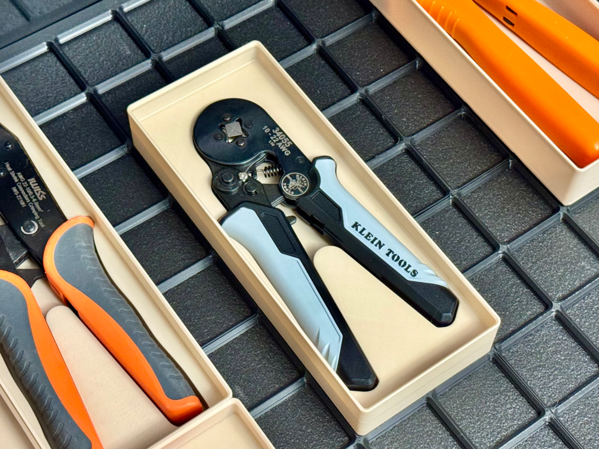 Gridfinity Klein Ferrule Crimper