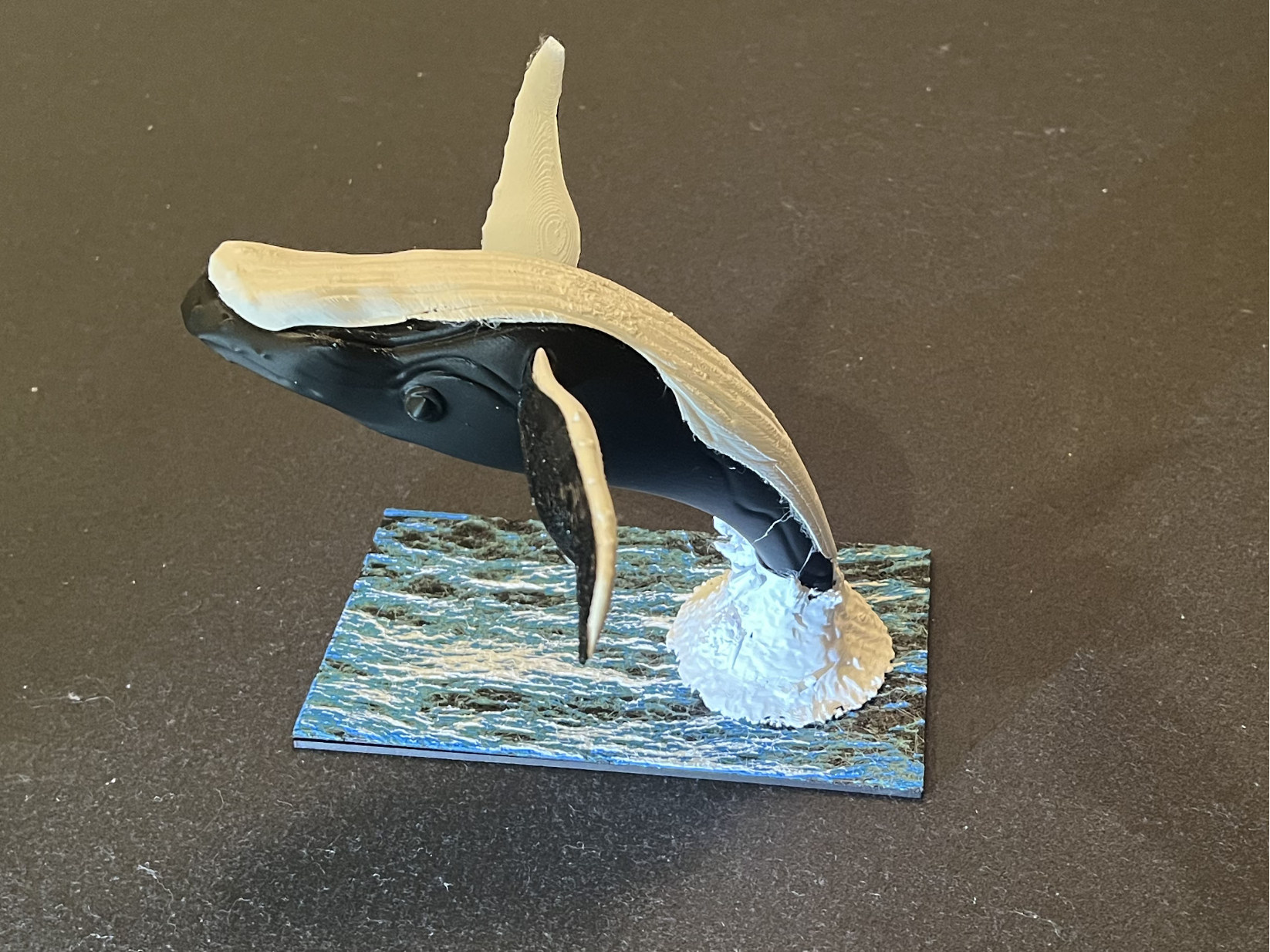 Humpback Whale Breaching Ocean Surface