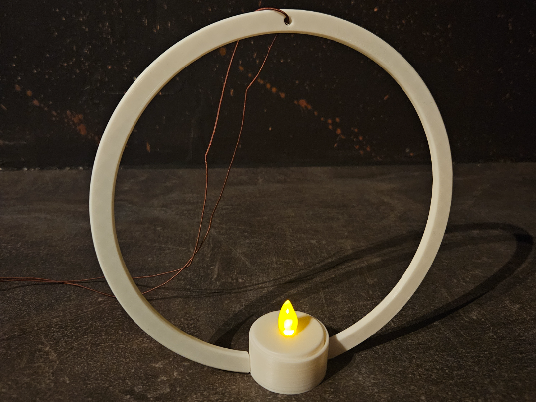 Modern Ring design Tea light holder