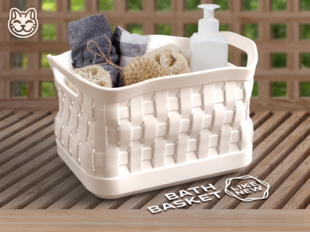 Like New - Bath Basket