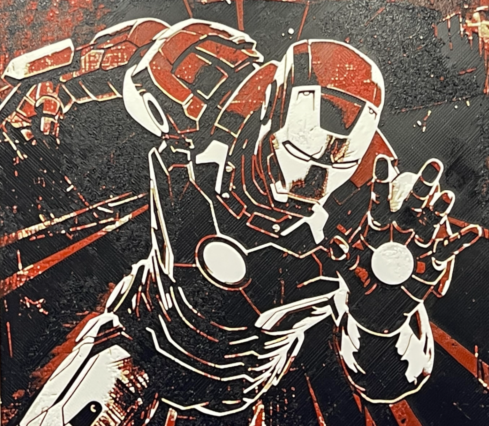 Iron Man HueForge Fan Art
