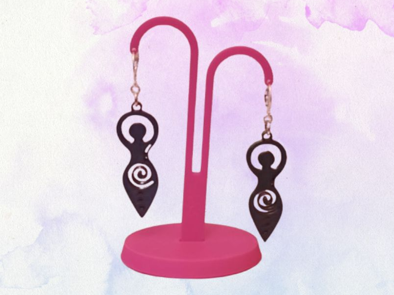 Pendientes Diosa Espiral