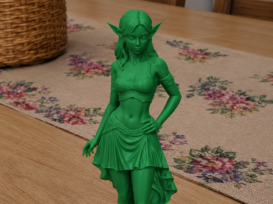 Fantasy Elf Girl Figure Statue