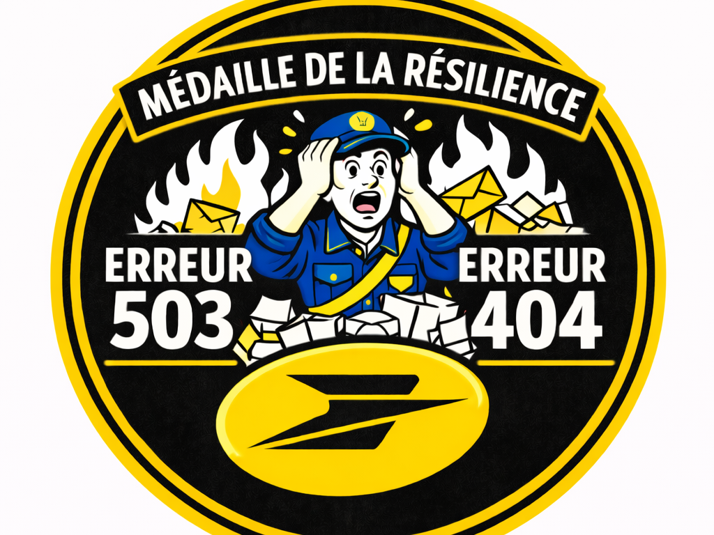 Medaille de la poste résilience