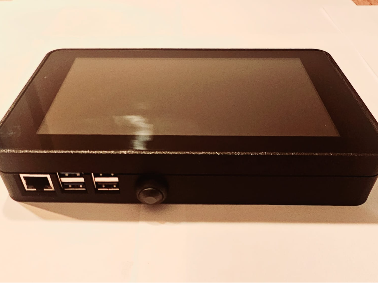 Pi 5  raspberry 7inch touchscreen case