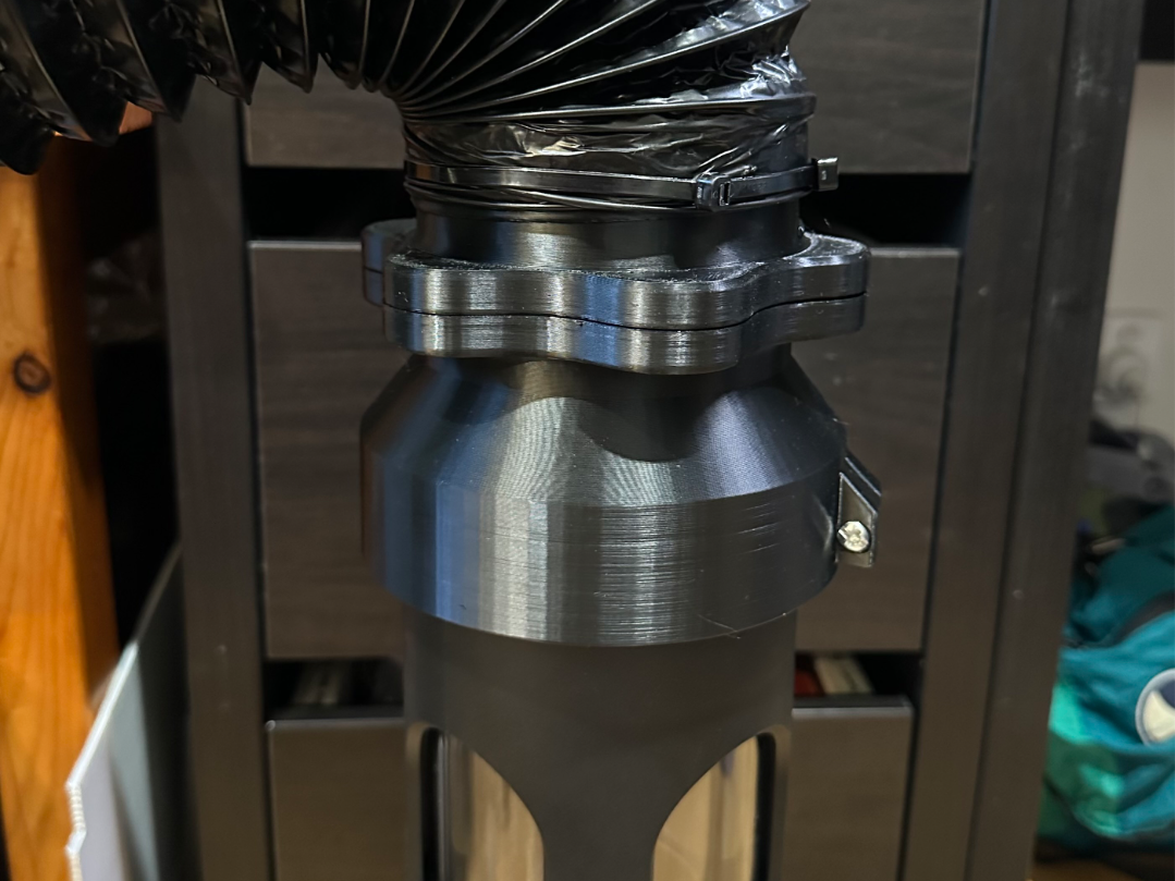 Kaffelogic Nano 7 Magnetic Exhaust Adapter