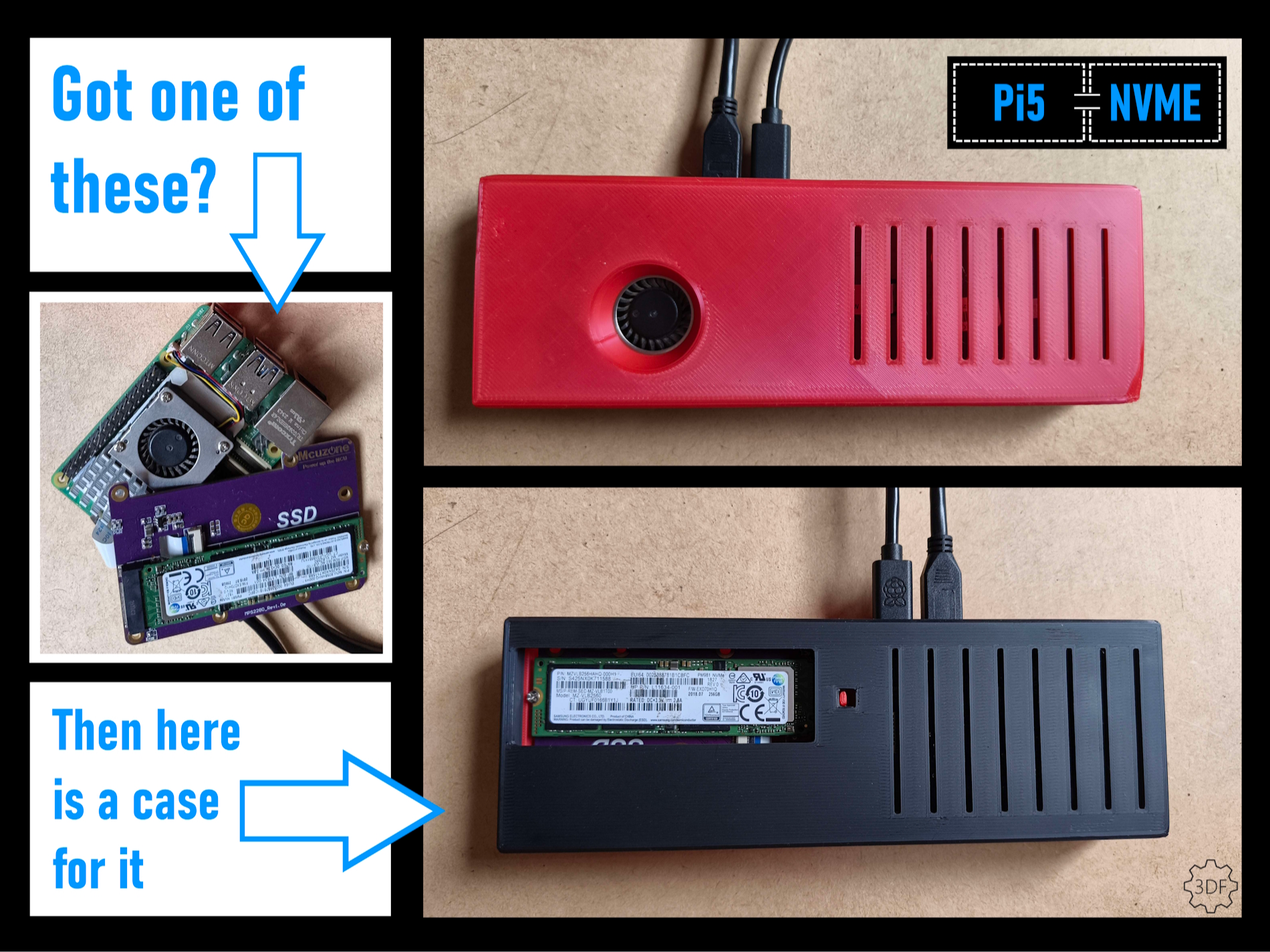 Pi5 + Nvme - End to End Case