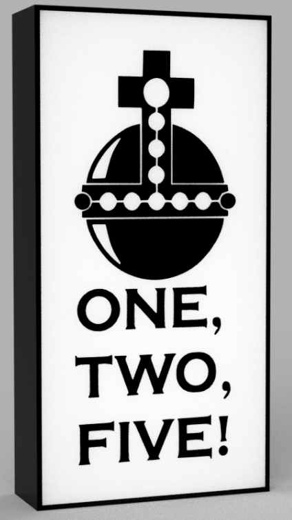 Monty Python Holy Hand Grenade LED Lamp
