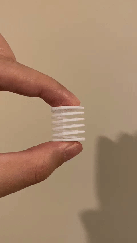 No Support Needed Octagonal Compression Spring