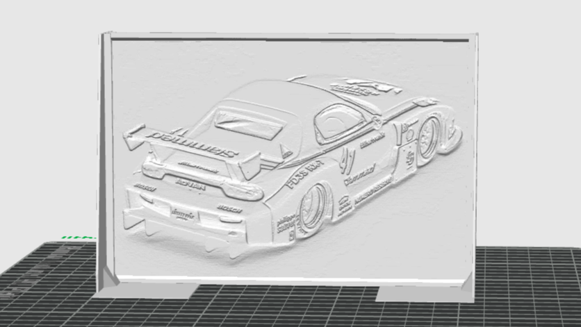 Liberty Walk Rx7 Lithophane