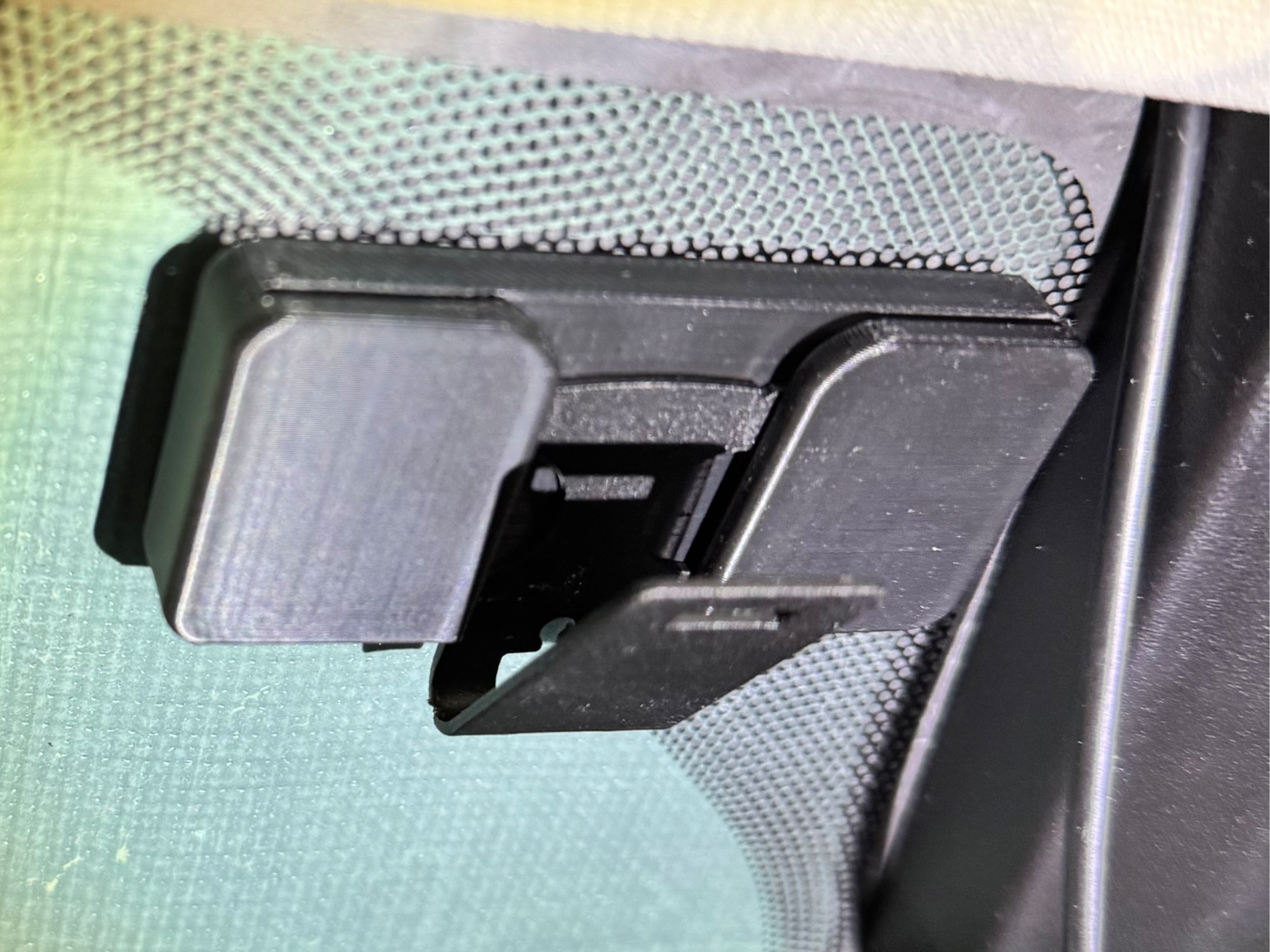 Uniden radar windshield mount