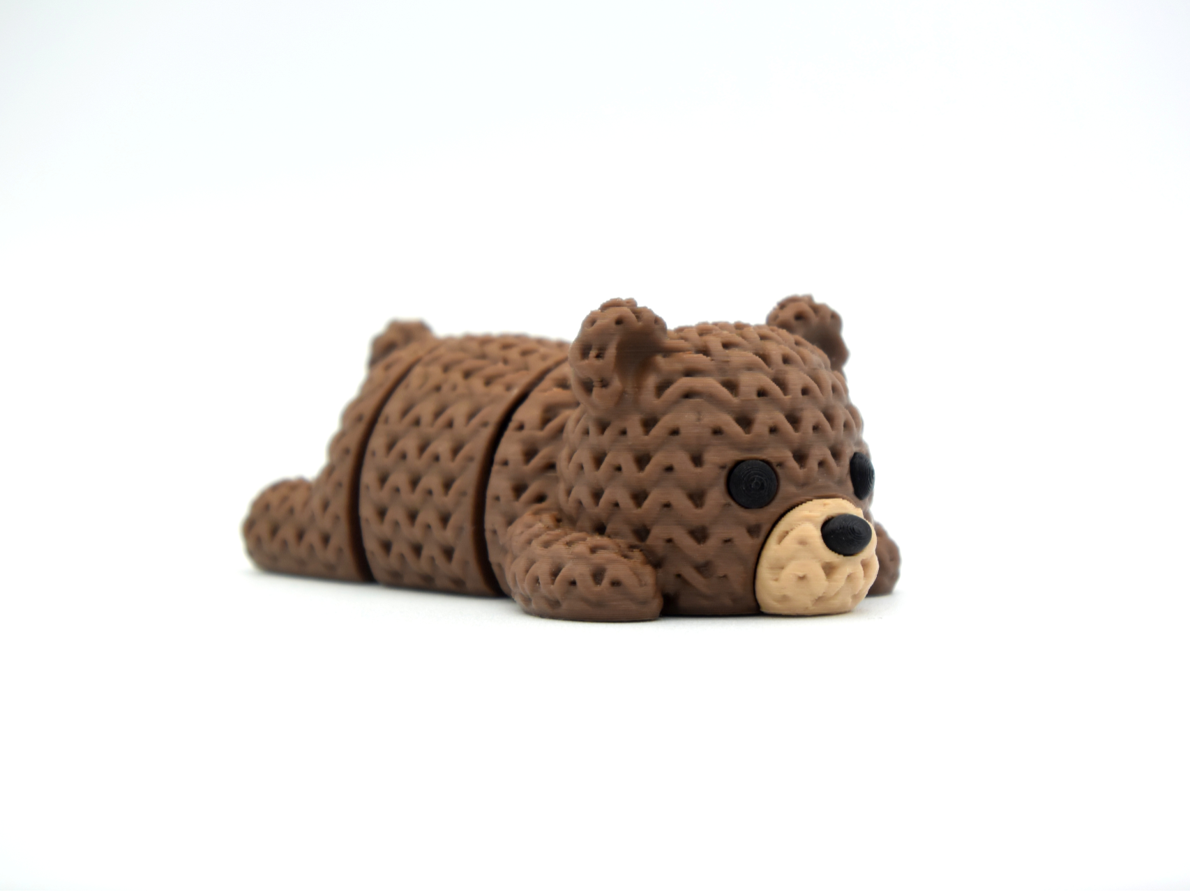 Knitted Flexi Bear