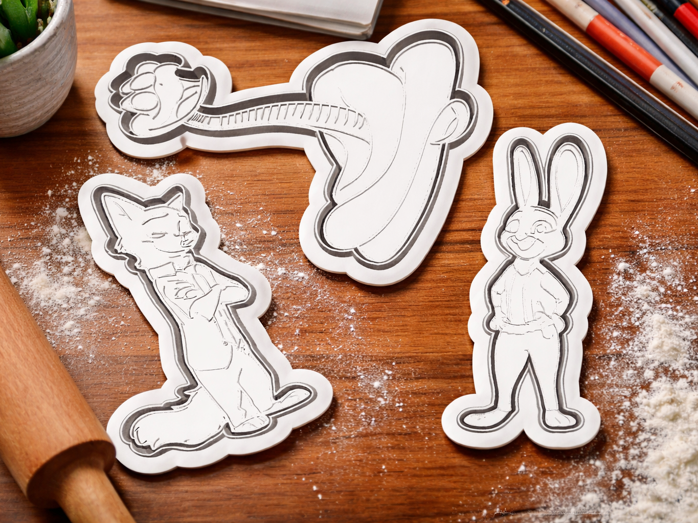 zootropolis 2 stampi biscotti