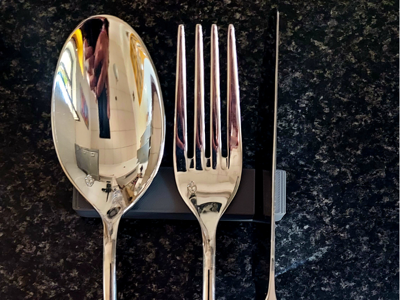 cutlery rest - spoon, fork and knife