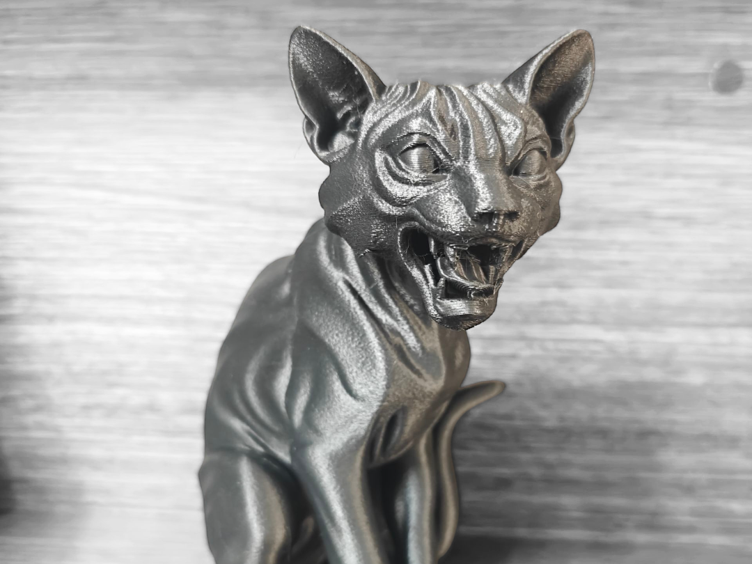 Gato de Yule sentado