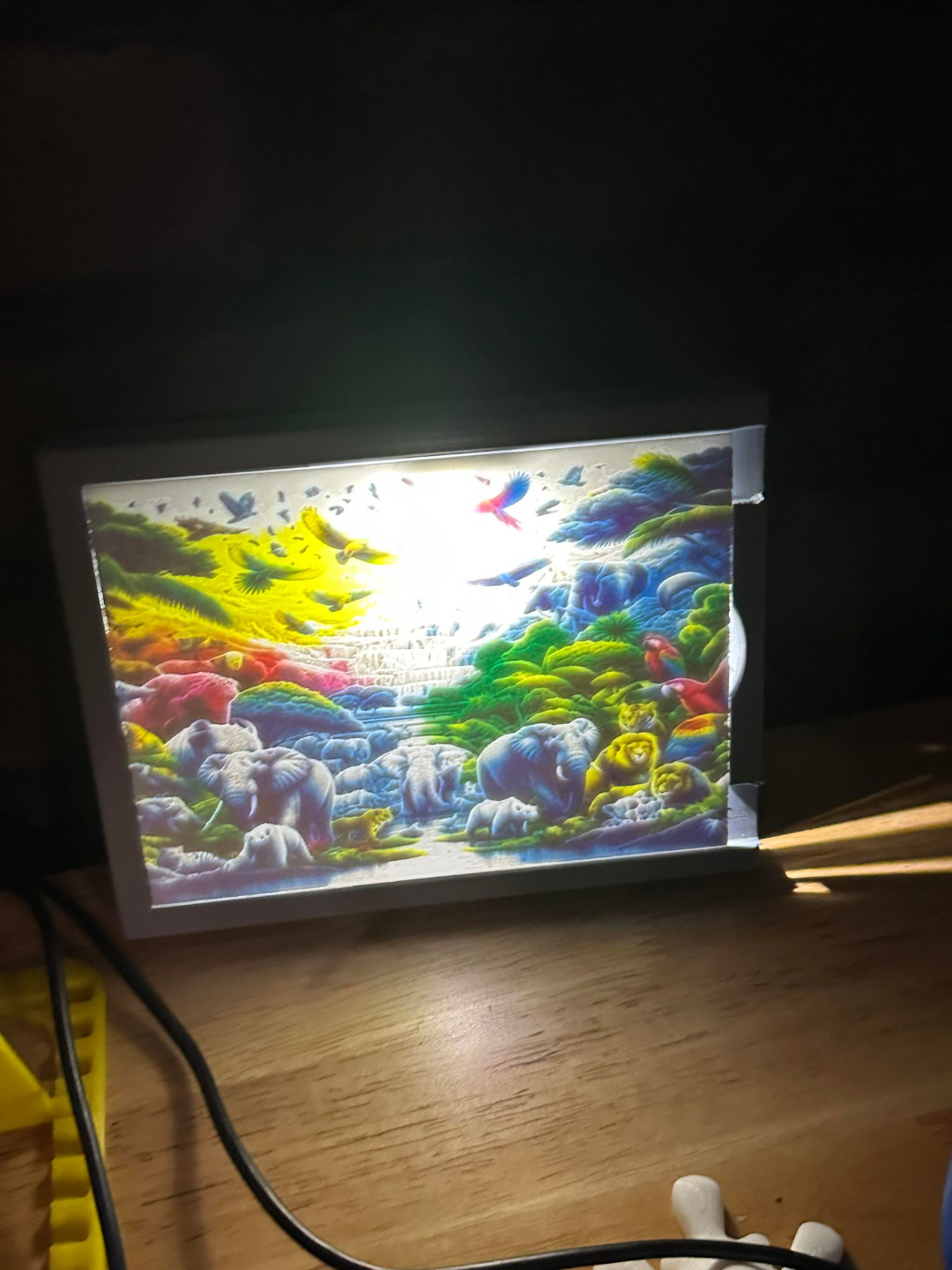 Rainforest Wildlife Lithophane