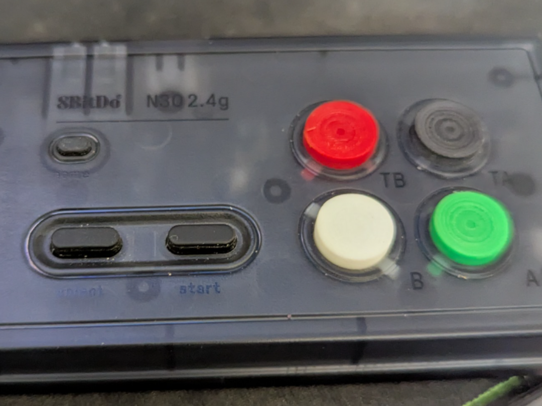 8Bitdo N30 buttons