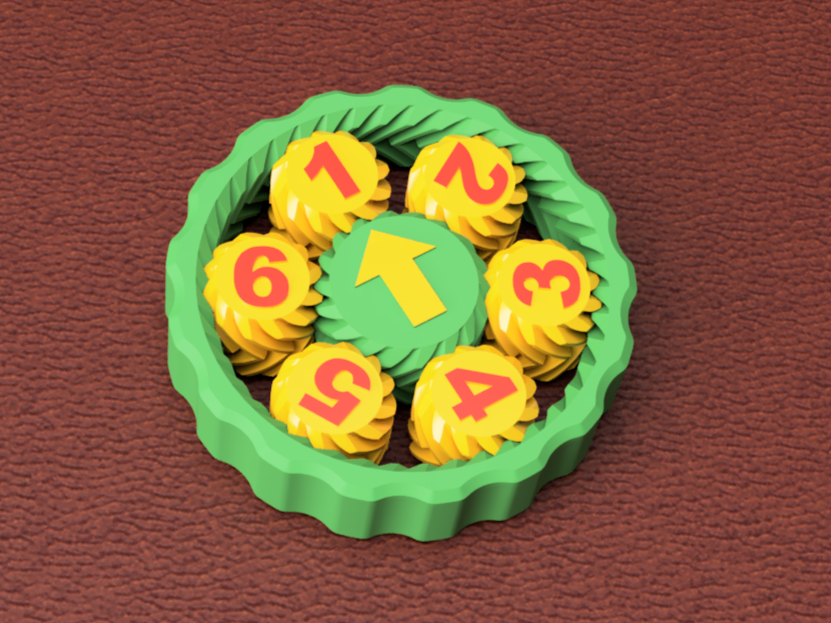 Planetary gear Dice
