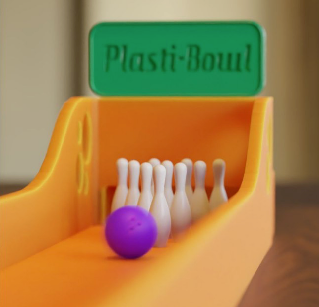 Plasti Bowl   Desktop Lane Toy stl