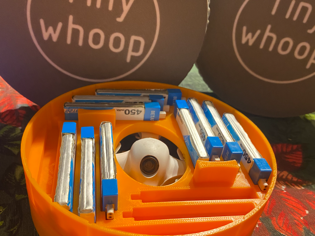 Tiny Whoop Box Drone Case, space optimization