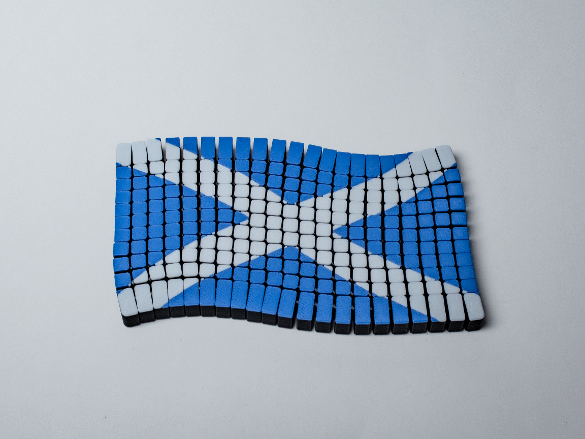 Flappy Scotland Flag - Another floppy-like design