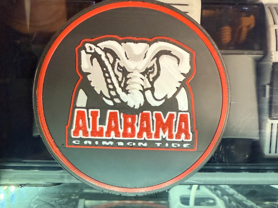 ALABAMA CRIMSON TIDE COASTER