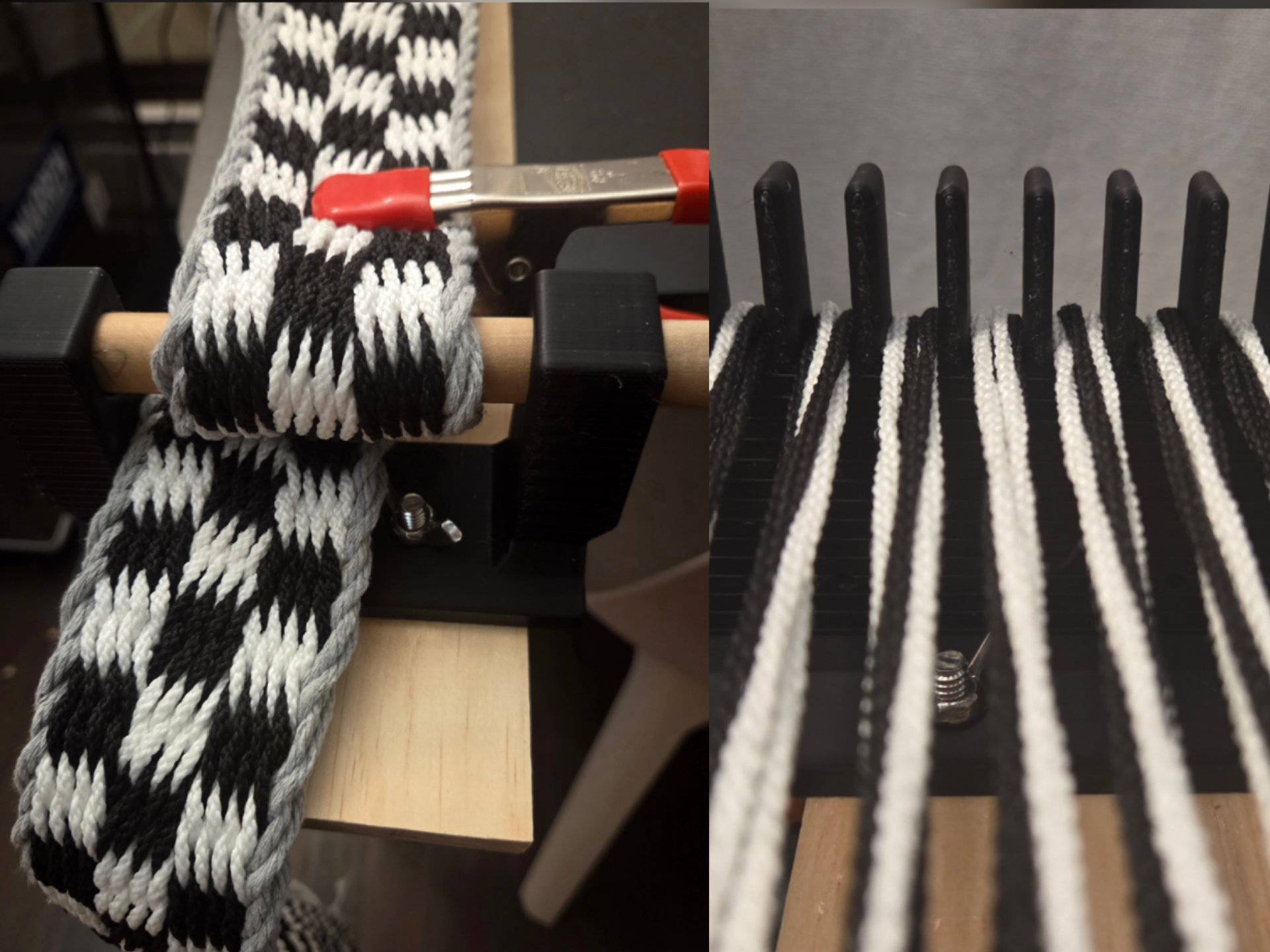 Inexpensive Loom for Warp-Weighted Weaving