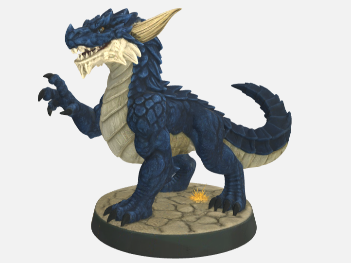 Large wingless dragon (Guard Drake)