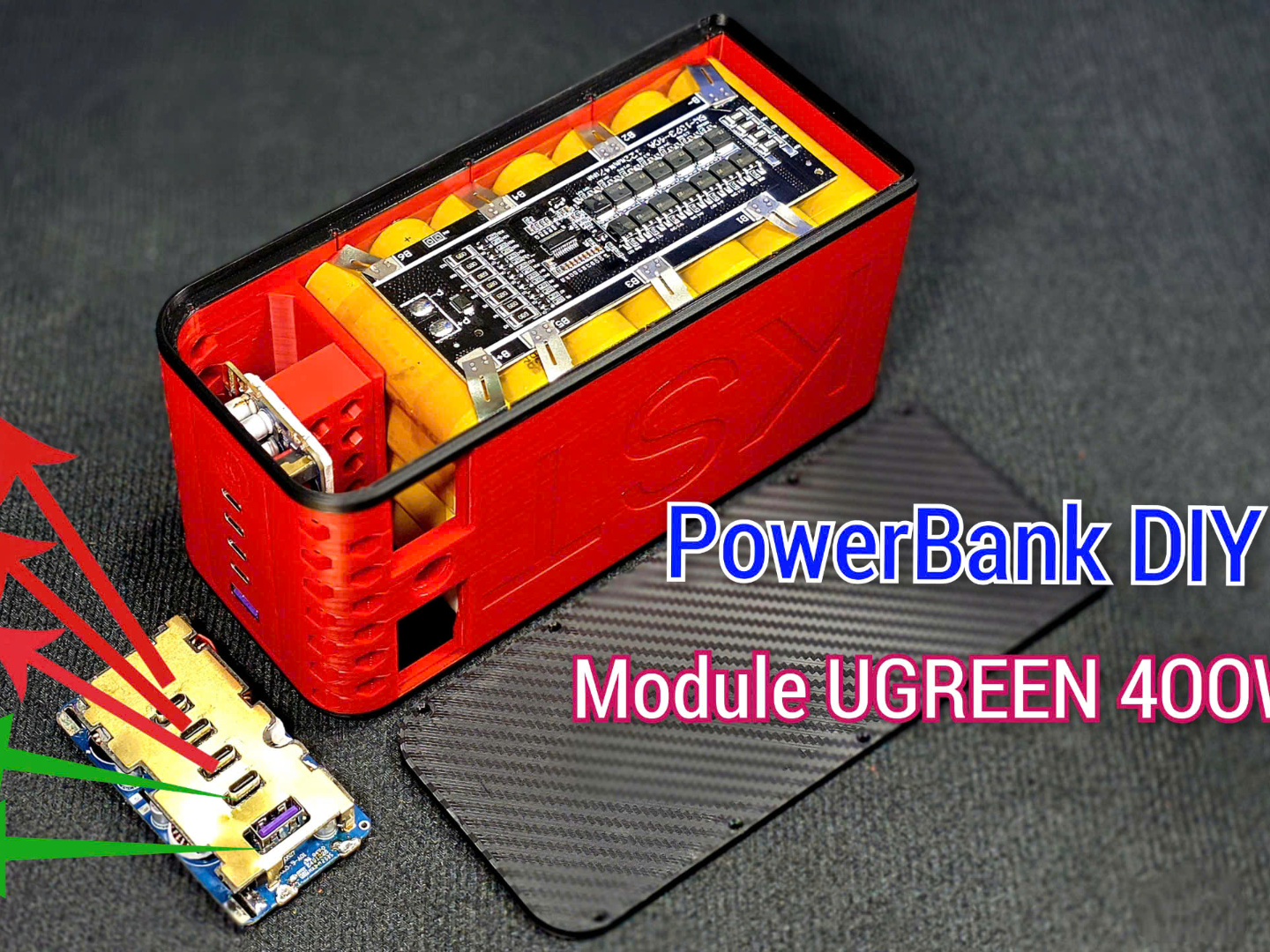 400W power bank DIY, module Ugreen