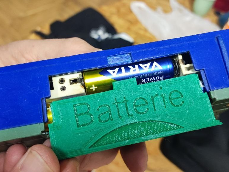 Batteriefach Deckel, Ersatzteil Radio, Batterie
