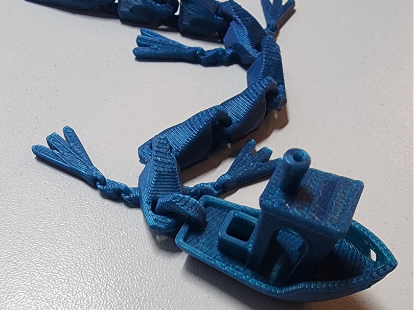 Articulated Benchy Water Dragon
