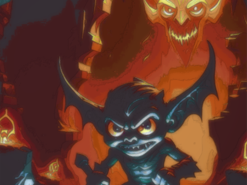Goblin Shaman Lithophane