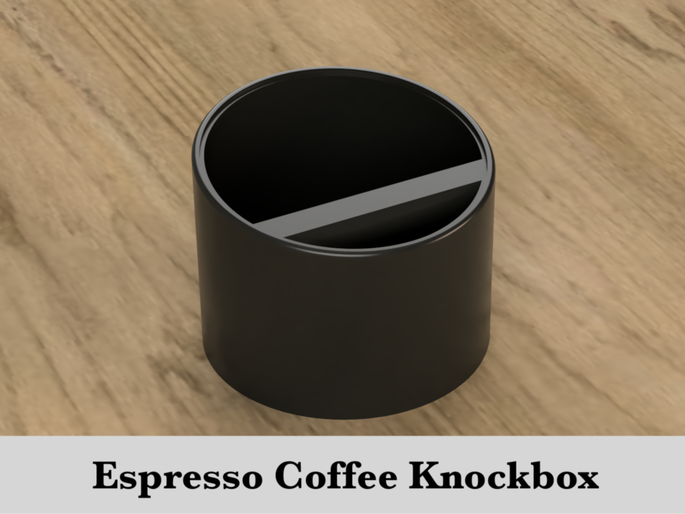 Minimalist Coffee Knock Box