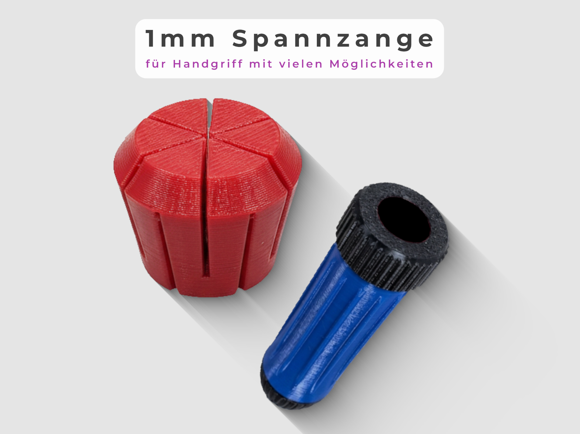 1mm Spannzange für Handgriff mit v. Möglichkeiten