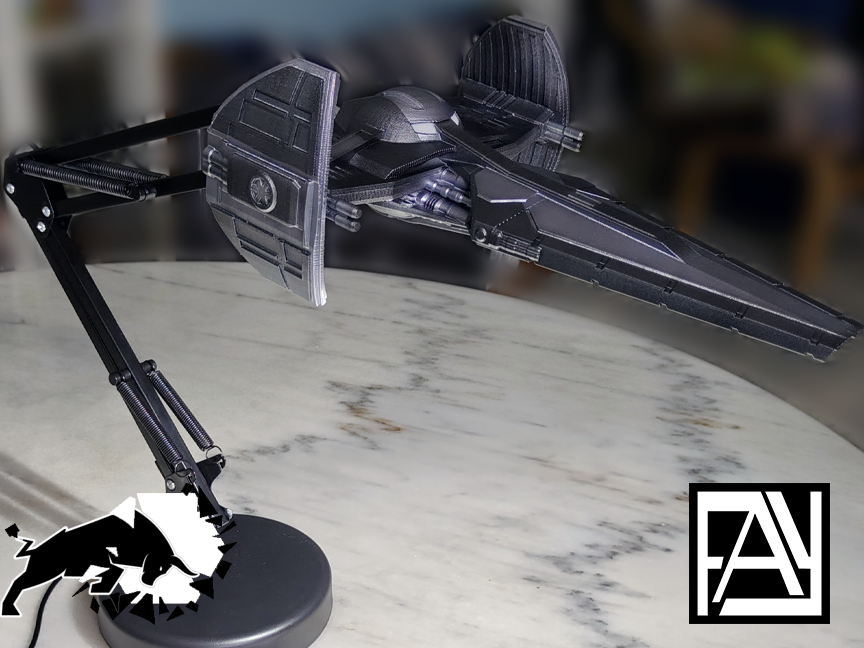 Sith Infiltrator Desk Lamp