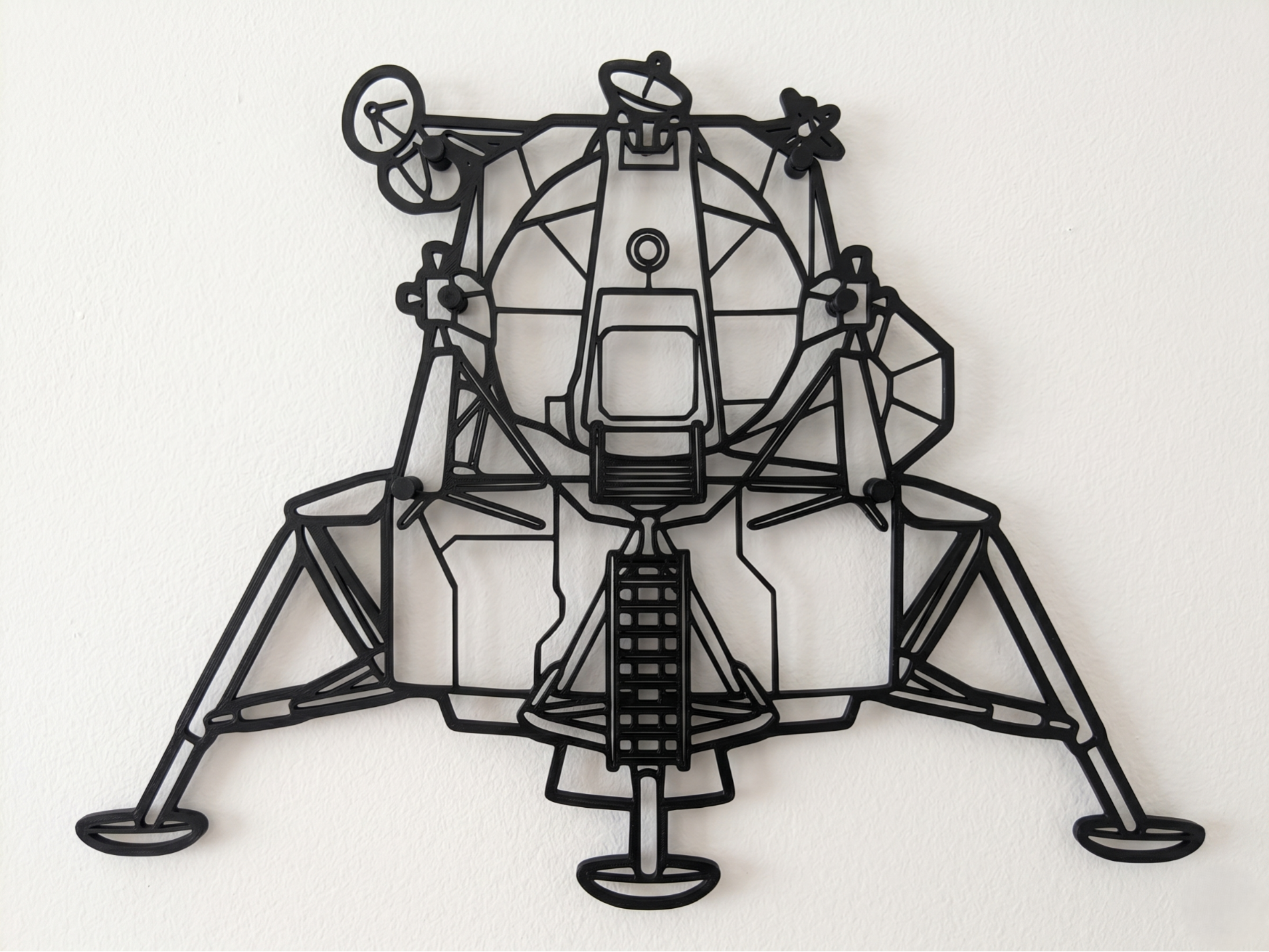 NASA Apollo Lunar Module Wall Art