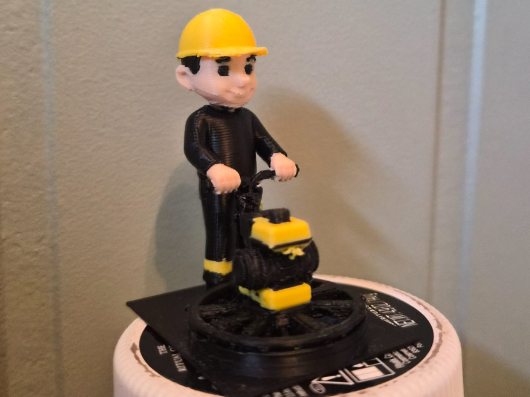 Concrete worker